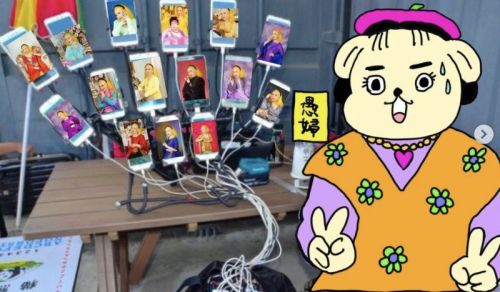 ▲網紅「地表最強敗犬」分享日本都市傳說，意外掀起「美輪明宏手機桌布招好運都市傳說」，引發網友討論。（圖／翻攝自地表最強敗犬IG）