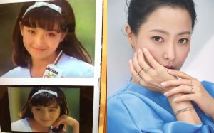 ▲金喜善出道美貌(左)公開。(圖/金喜善IG) ▲金喜善出道美貌(左)公開。(圖/金喜善IG)