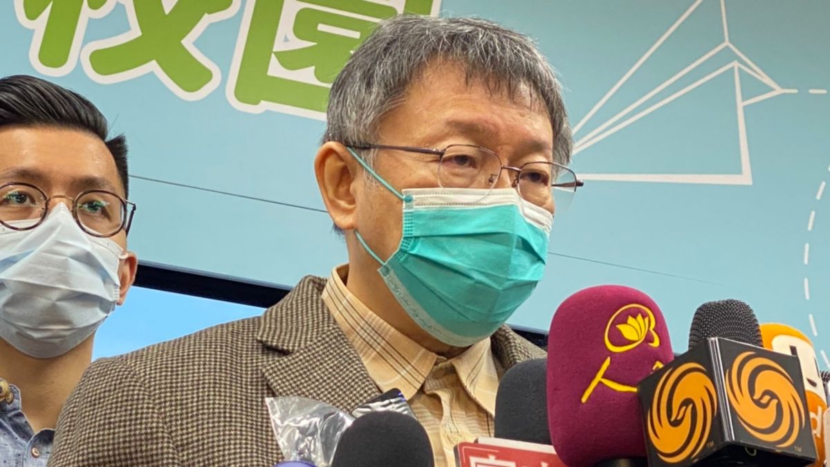 ▲針對景美醫院誤打疫苗一事，台北市長柯文哲13日表示，誤打一定都會發生，只是就是要想辦法改善。（圖／記者丁上程攝，2022.01.13）