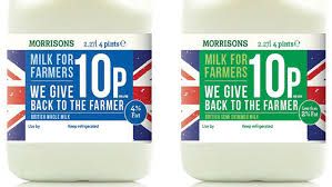 ▲英國超市決定移除自有品牌牛奶的有效期限標示。示意圖。（圖／翻攝自Morrisons官網）
