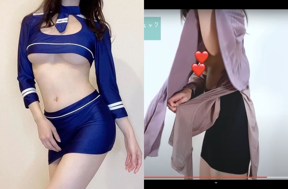 ▲NANA換裝影片深受網友喜愛,不慎露點粉絲替她捏把冷汗。(圖/NANA YouTube)