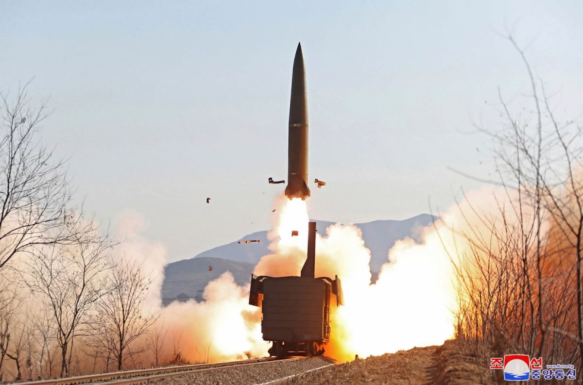▲美國針對北韓近期試射飛彈在聯合國安全理事會提案制裁，遭到中國和俄羅斯阻止。資料照。（圖／美聯社／達志影像）