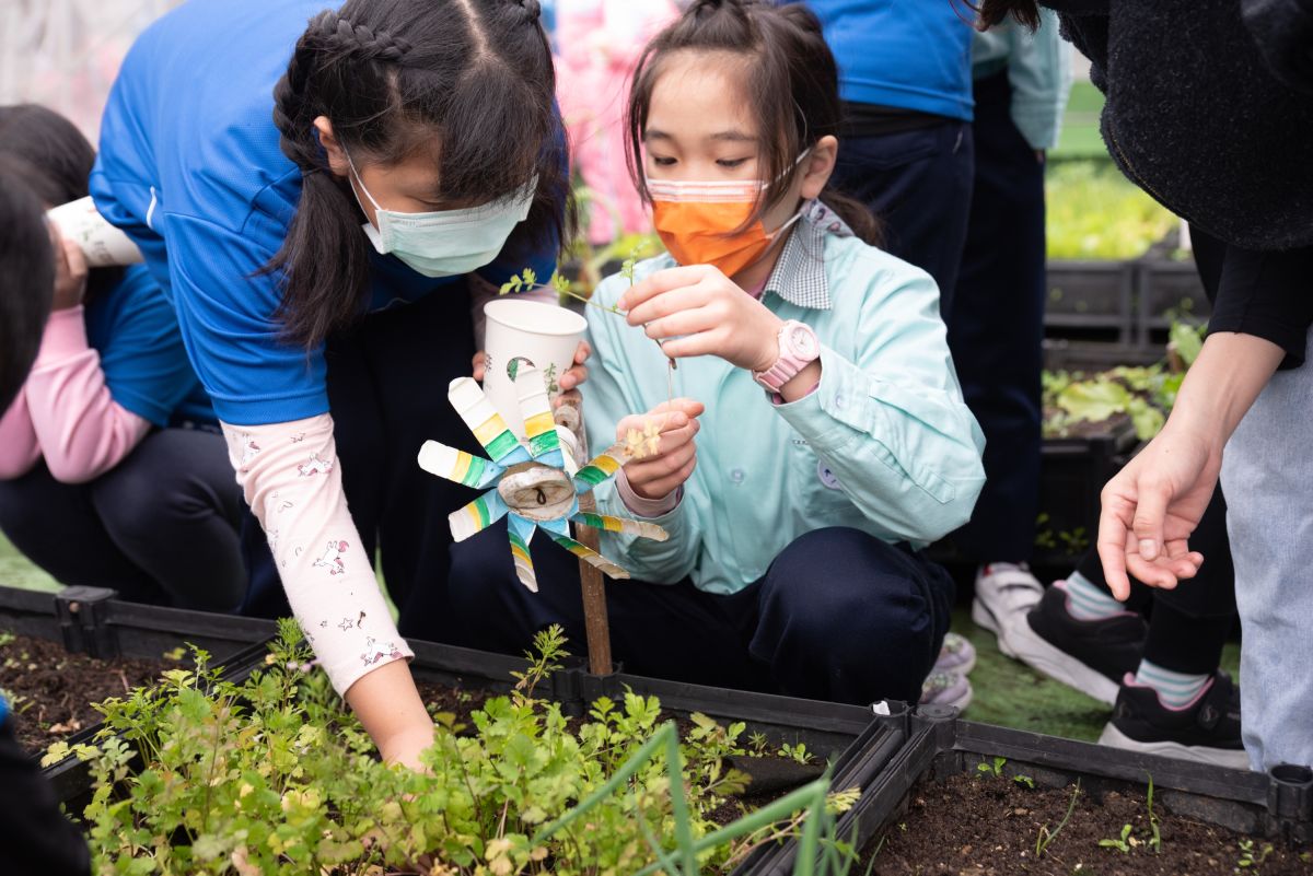 光復國小學生手作東南亞風味醬料　品嚐新住民家鄉味迎春
