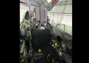 ▲空軍F-5戰機換裝馬丁貝克Mk16彈射椅亮相。(圖／空軍司令部提供)