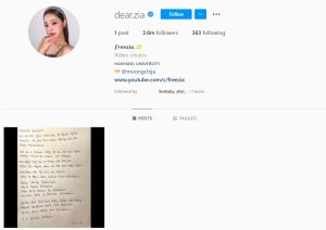▲▼宋智雅已刪除所有影片,IG只留下17日的手寫信。(圖/dear.zia IG、free지아 YouTube) ▲▼宋智雅已刪除所有影片,IG只留下17日的手寫信。(圖/dear.zia IG、free지아 YouTube)