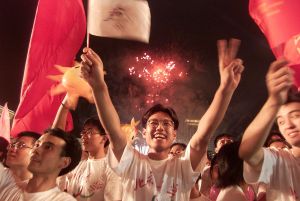 ▲2008年北京奧運。(圖/美聯社/達志影像) ▲2008年北京奧運。(圖/美聯社/達志影像)