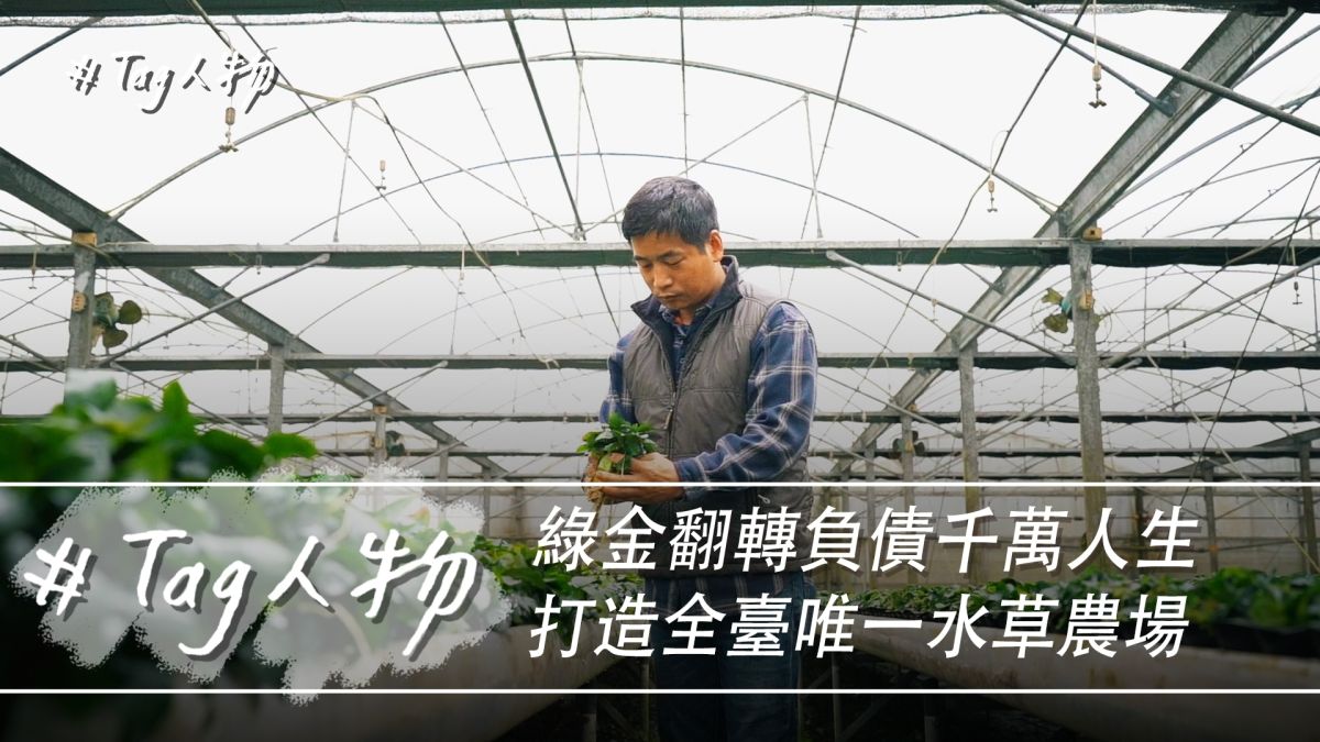 Tag人物/綠金翻轉負債千萬人生 打造全臺唯一水草農場