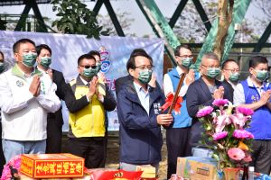 ▲林欽榮表示,預計二年後重劃工程完工後,勢必將成為仁武區主要核心發展區域。(圖/高市府地政局提供) ▲林欽榮表示,預計二年後重劃工程完工後,勢必將成為仁武區主要核心發展區域。(圖/高市府地政局提供)