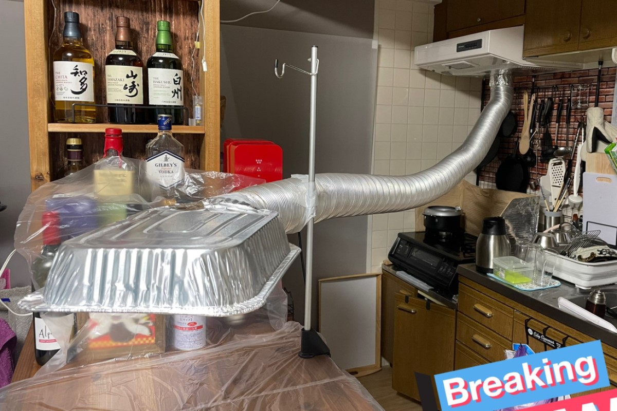 夢想實現！日男把家當「烤肉店」　DIY超狂排風管網讚爆
