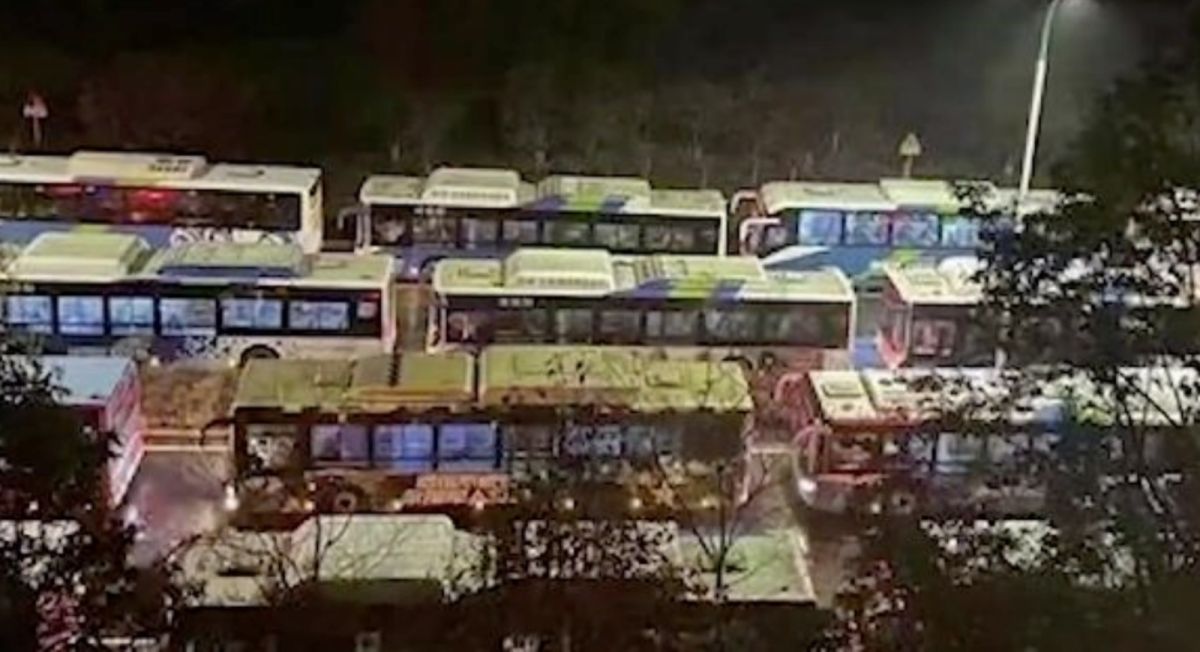 中國增37例本土杭州就有18例　網傳百輛巴士載近萬人隔離
