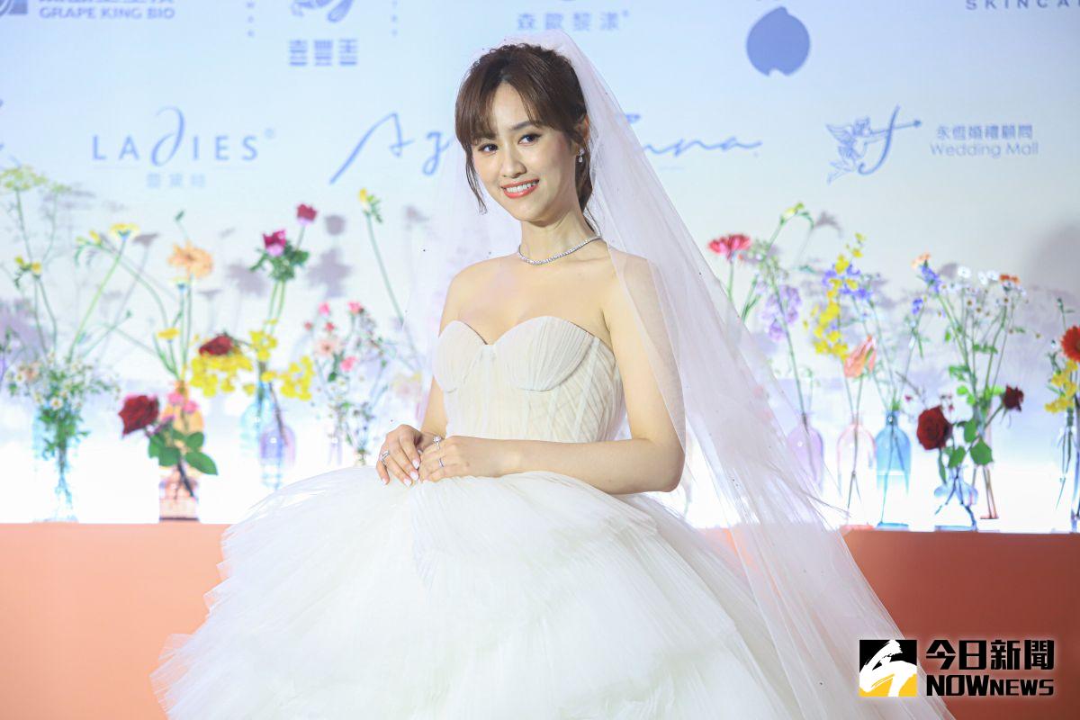 吳姍儒砸300萬辦世紀婚禮 喜戴1500萬珠寶步紅毯
