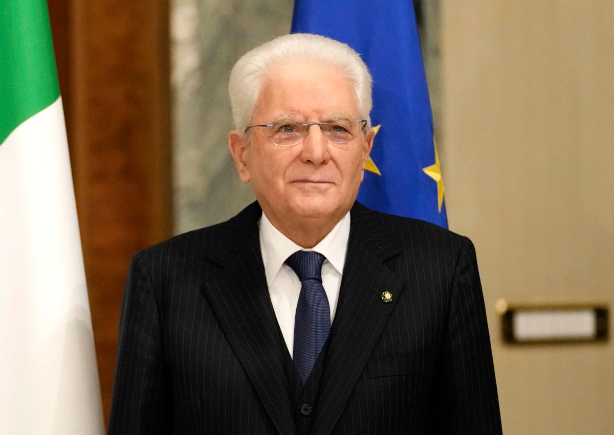 ▲高齡80歲的義大利總統馬達雷拉（Sergio Mattarella）當選連任。（圖／美聯社／達志影像）