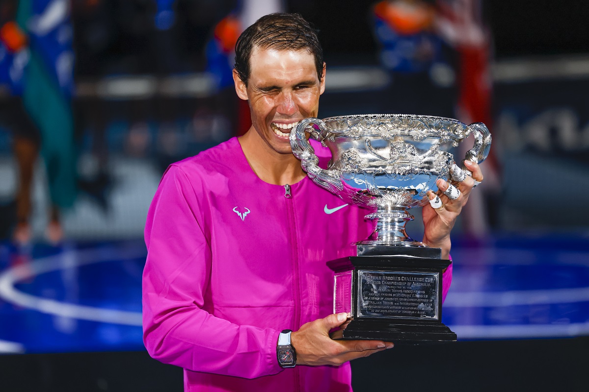 ▲Rafael Nadal奪得澳網冠軍。（圖／美聯社／達志影像）