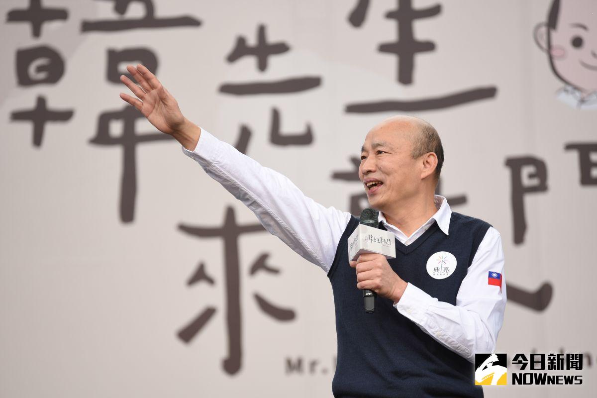 ▲韓國瑜在參選第15屆總統時，被台聯黨主席劉一德爆料年少時曾是「北聯幫」的，韓國瑜提告，劉一審遭判賠60萬元。（圖／記者陳明安攝，資料照片）