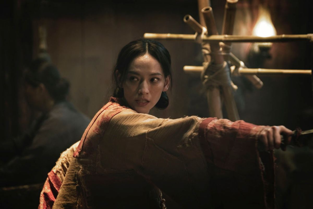 ▲姚以緹在新片中飾演一名女海盜，故事靈感來自19世紀亞洲知名女海盜鄭一嫂的故事。（圖／綺影映畫提供）