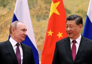 ▲俄羅斯總統蒲亭已於4日下午抵達北京，與中國國家主席習近平會晤，並於會後發表聯合聲明。（圖／美聯社／達志影像）