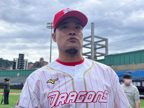  ▲味全龍林智勝。（圖／記者黃泓哲攝影）