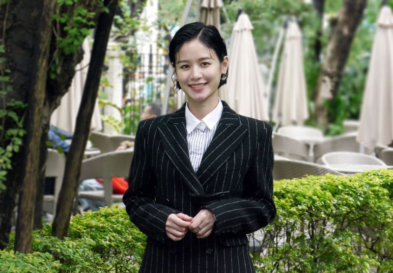 ▲袁子芸外型相當亮眼。（圖／東昊提供）