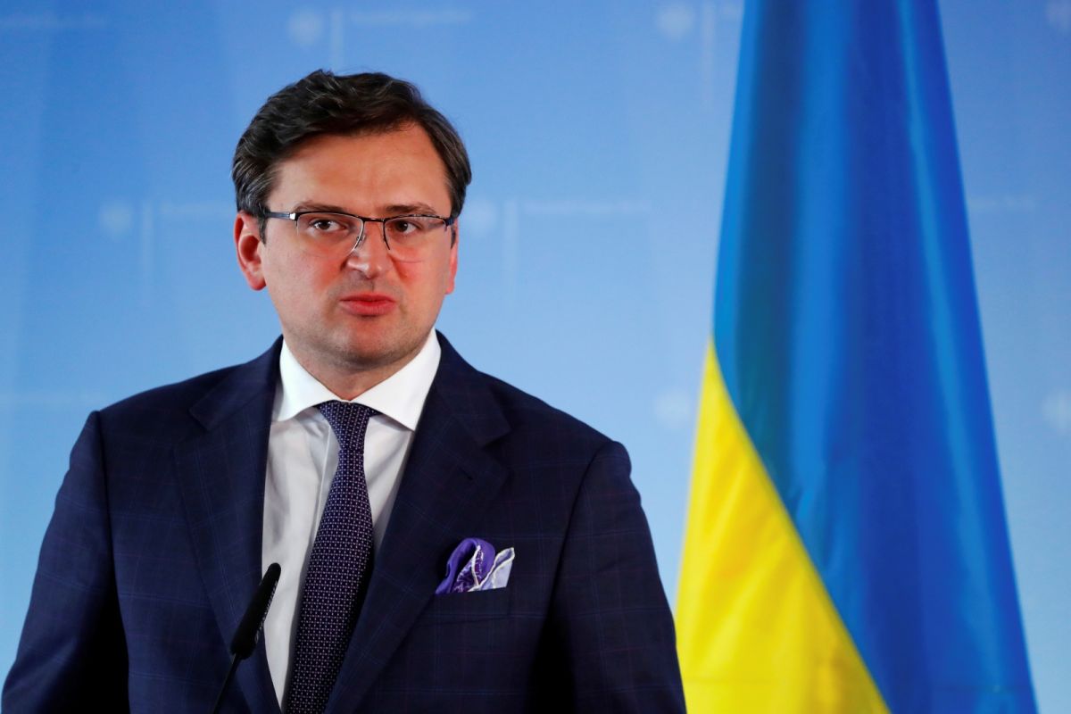 ▲烏克蘭外交部長庫列巴（Dmytro Kuleba）表示：「局勢依然緊繃，但已在掌控中。外交努力繼續降低緊張。」資料照。（圖／美聯社／達志影像）
