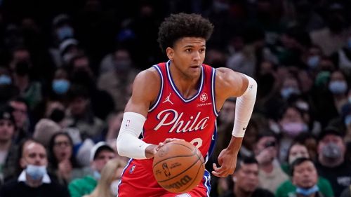 ▲若拓荒者最終決定買斷防守大鎖賽布爾（Matisse Thybulle），勇士必須第一時間搶人。（圖／美聯社／達志影像）