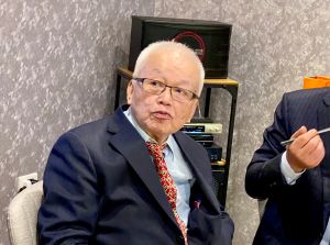 替李登輝一圓台灣和牛夢！劉泰英促首家源興牛火鍋開張
