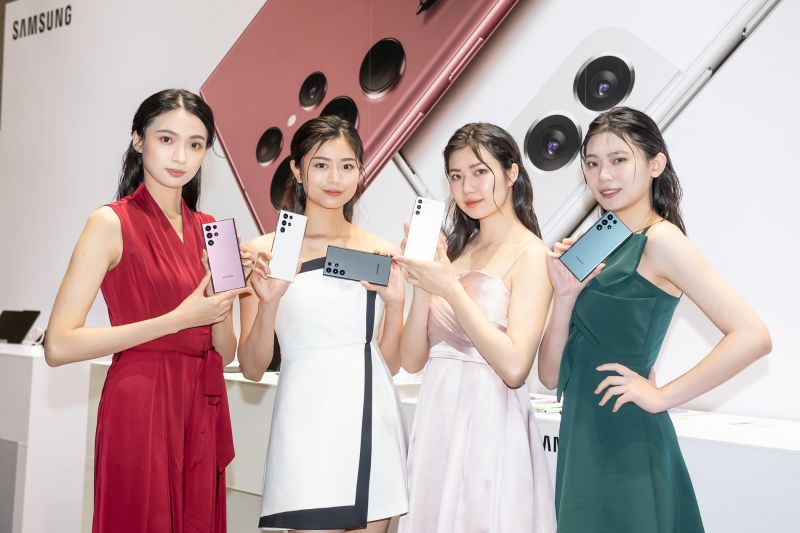 ▲三星Galaxy S22旗艦系列在台預購成績佳。(圖/台灣三星提供)