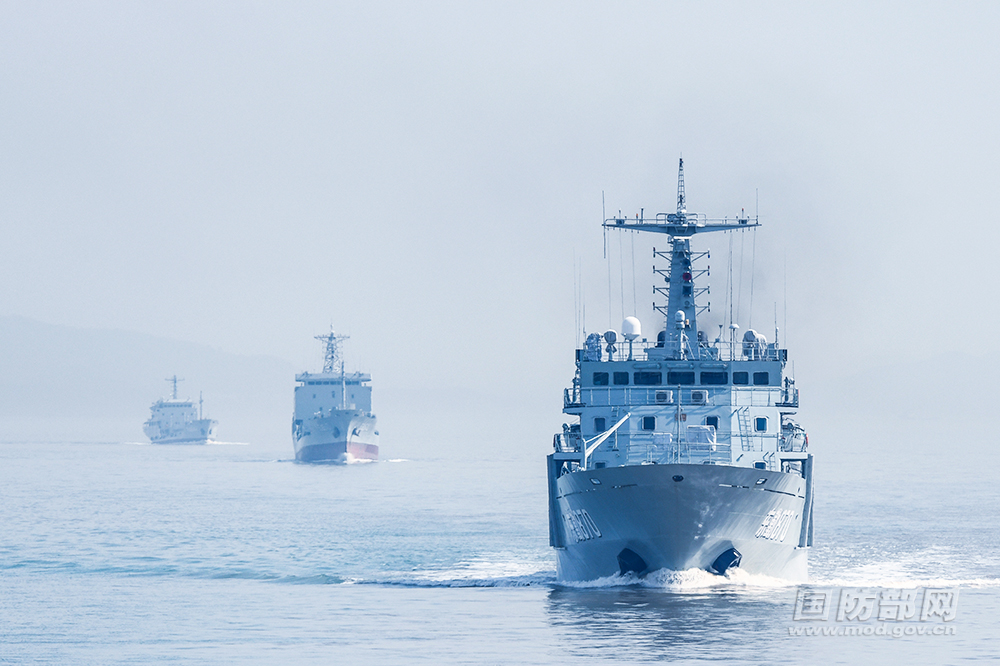 ▲中共海軍東部戰區海軍聯合搜救演練。(圖／中國大陸國防部)