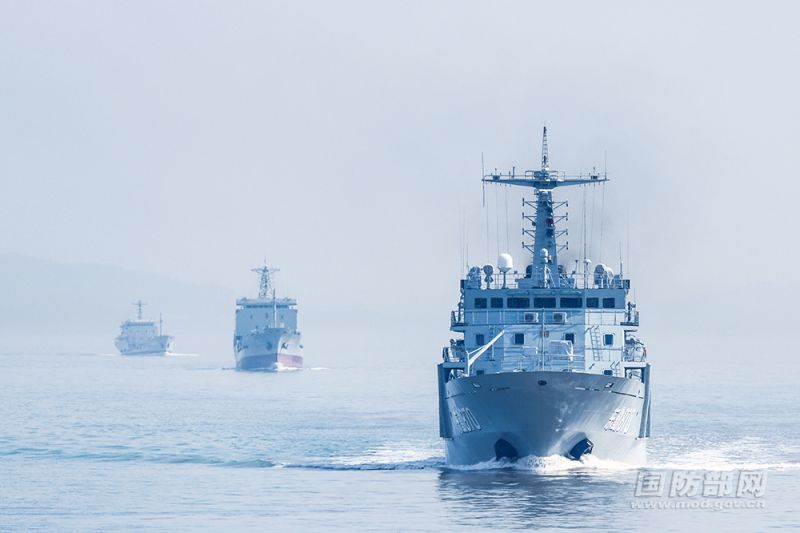 ▲中共海軍東部戰區海軍聯合搜救演練。(圖／中國大陸國防部)