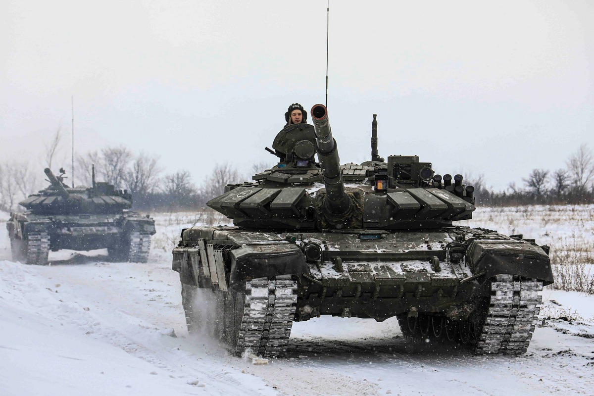 ▲俄羅斯承認烏克蘭東部兩個分離共和國是獨立實體，接著派遣俄軍以「維和人員」身分進入這兩區。(資料照／俄羅斯國防部)