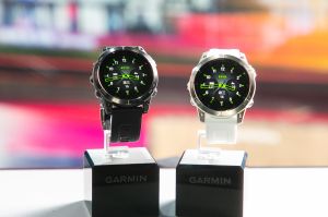 ▲epix全方位GPS智慧腕錶，搭載AMOLED高畫質彩色觸控螢幕，內建超過40項運動模式與全天候健康監測。（圖／GARMIN提供）