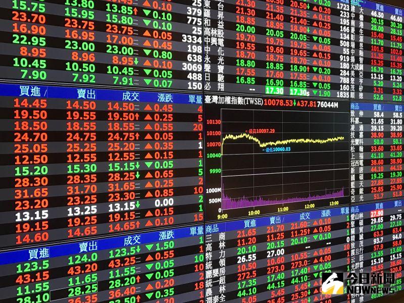 ▲美股昨（17）日四大指數走揚，台灣央行升息一碼，台北股市今（18）日開盤後在平盤上下震盪，金融股表現強勢。（圖／NOWnews資料照）