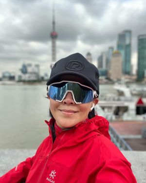 劉嘉玲 ▲劉嘉玲事業有聲有色,更每天運動,過得健康快活。翻攝劉嘉玲臉書