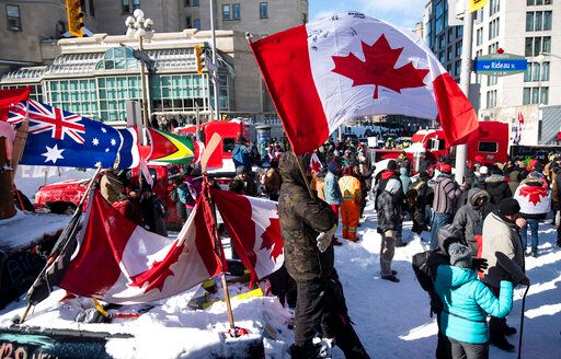加拿大反疫苗「自由車隊」示威　渥太華警方拘捕逾140人
