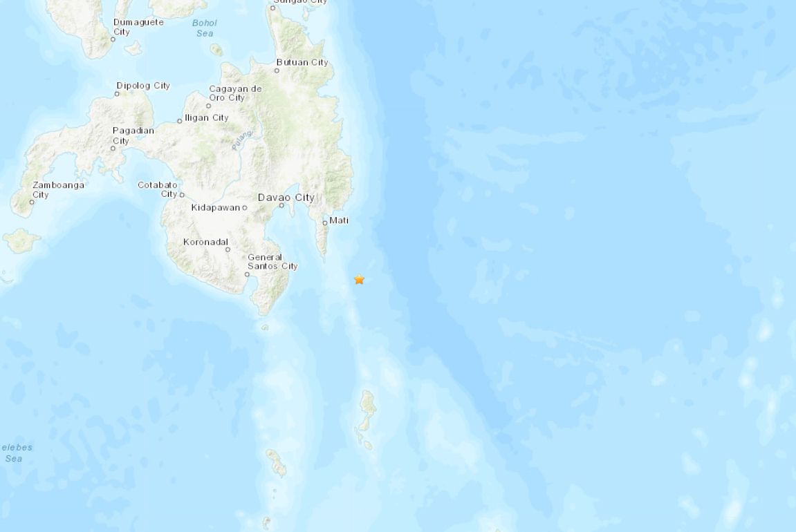 菲律賓民答那峨島發生地震　規模5.9
