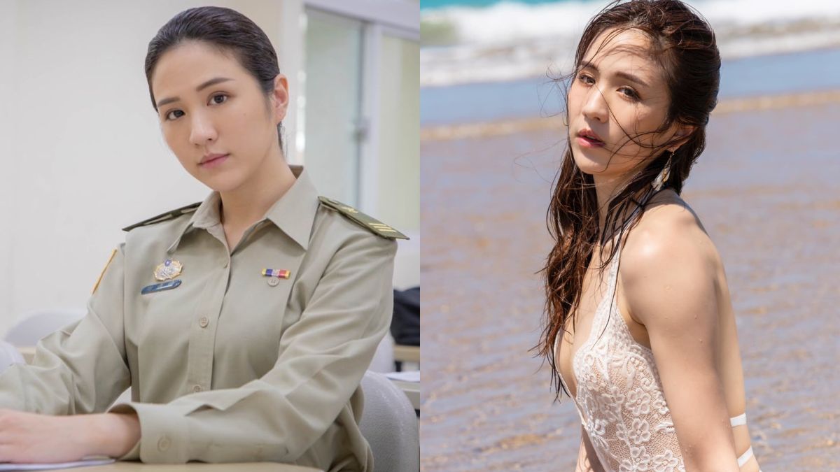 莒光女神「連身泳衣太透」 海邊一坐引驚呼:快走光了