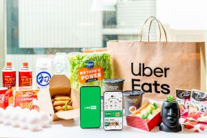 ▲Uber Eats 與LINE Pay 合作，可綁定LINE Pay支付。(圖／LINE Pay提供)