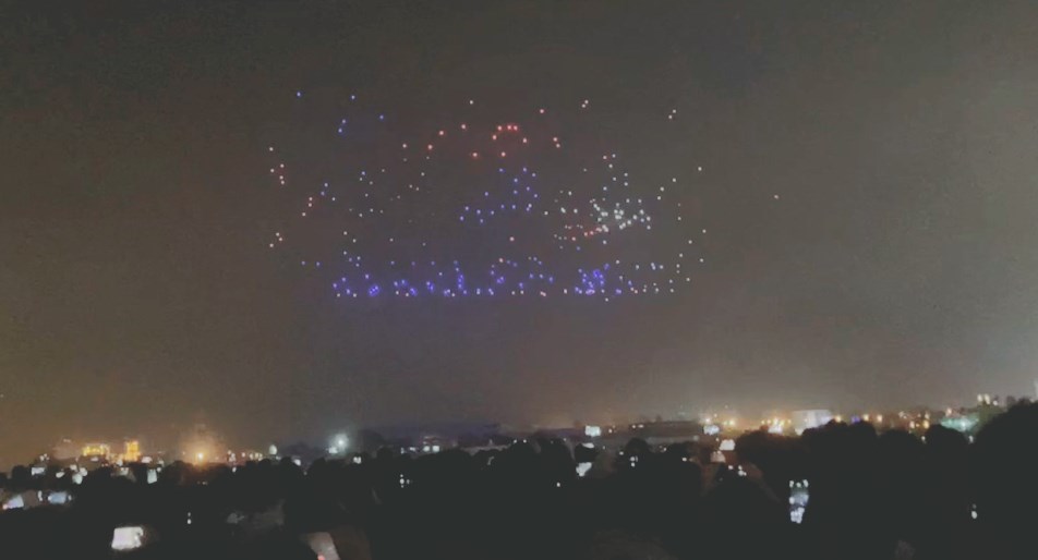 台灣燈會無人機展演出包　高市府：遭遇嚴重訊號干擾
