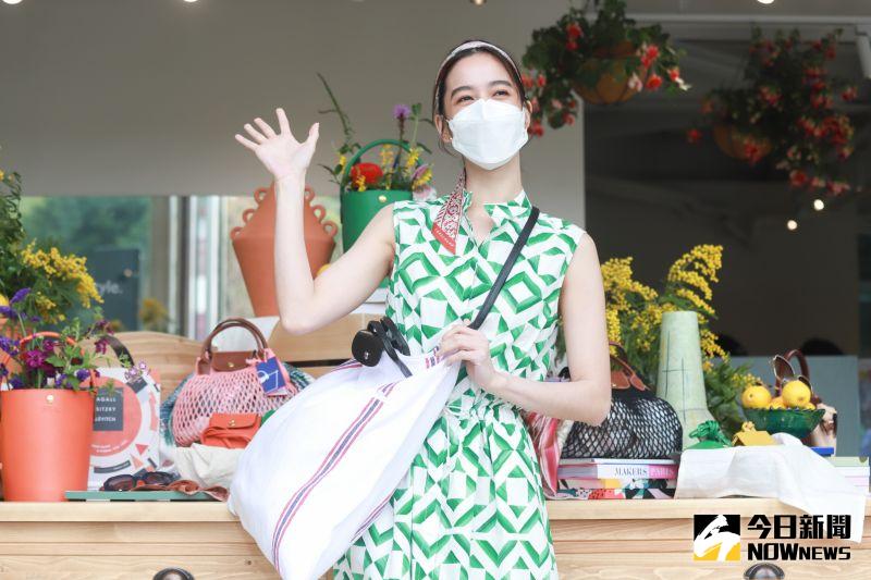 ▲陳庭妮笑說當時求婚來得突然，沒想到要爬30多公里的山。（圖／記者葉政勳攝）