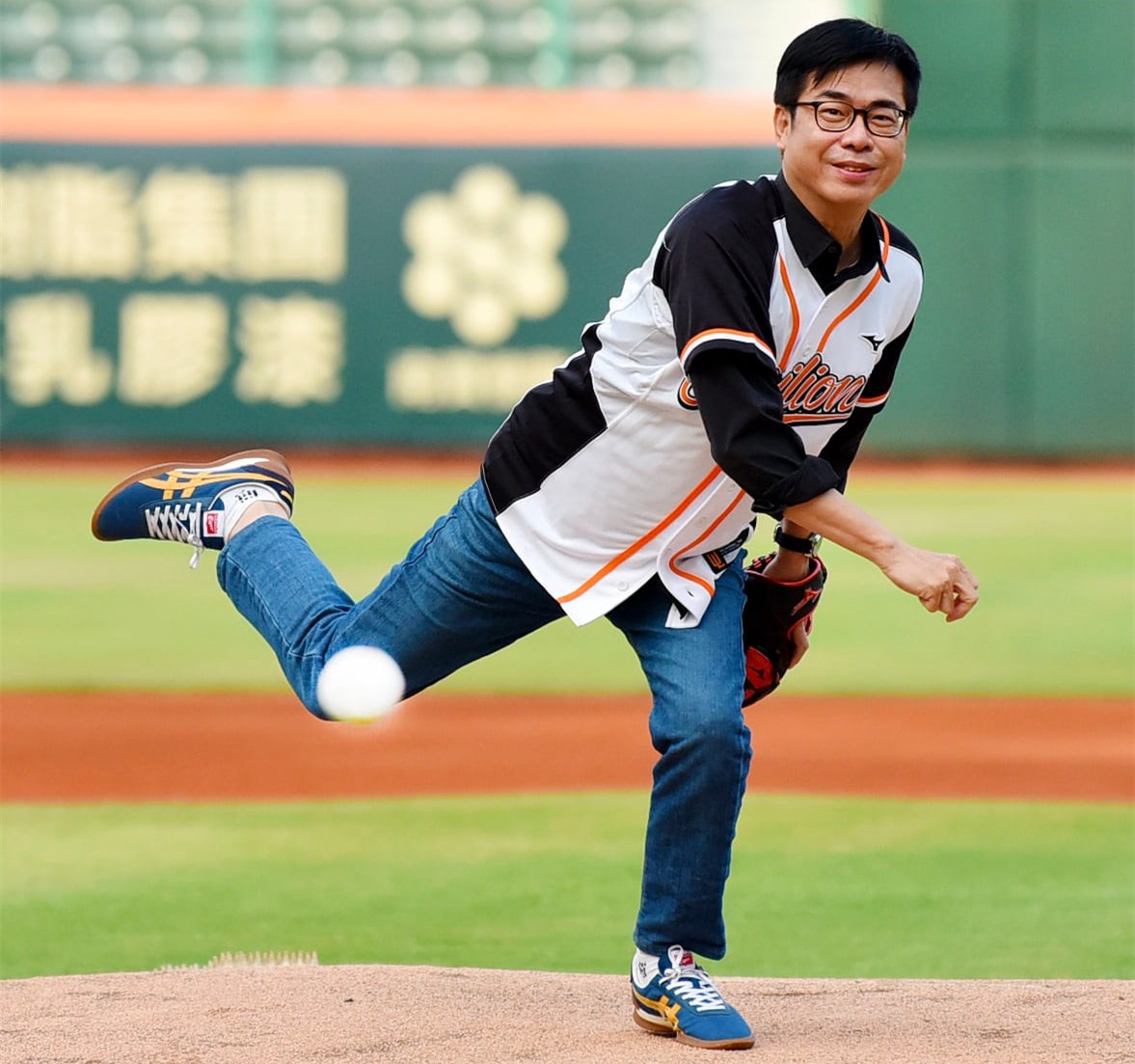 ▲高雄市長陳其邁說，從2018開始，爭取高雄在地的職棒球隊，一直是他的承諾。（圖／高雄市政府提供）