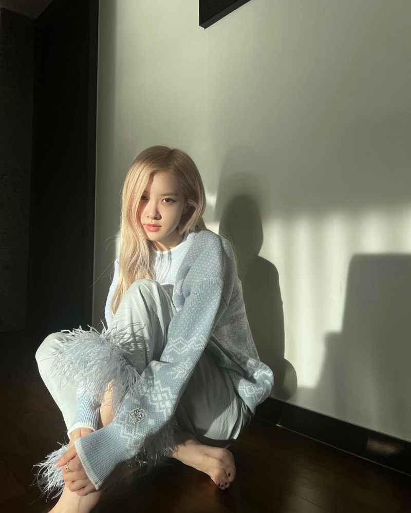 ▲ROSÉ確診。（圖／翻攝ROSÉ IG）