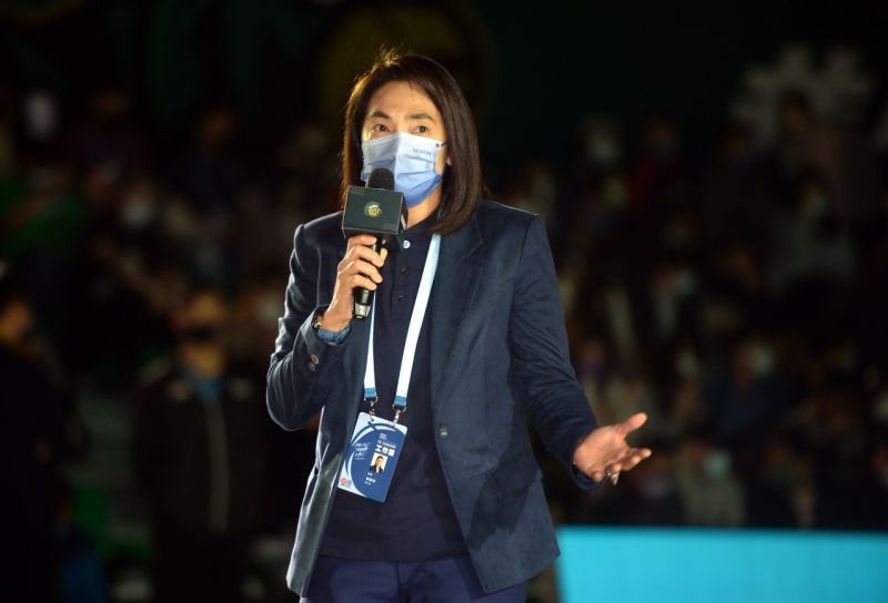 ▲T1職業籃球聯盟會長錢薇娟。(T1聯盟提供)