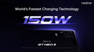 realme將推出商用市場最快150W光速閃充realme GT Neo 3。(圖/realme提供) ▲realme將推出商用市場最快150W光速閃充realme GT Neo 3。(圖/realme提供)