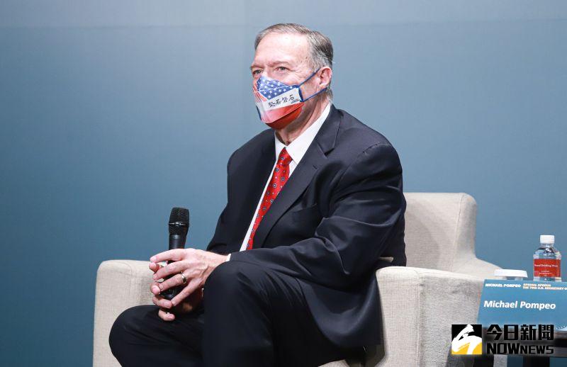 ▲時隔半年,美國前國務卿蓬佩奧(Michael Pompeo)再度訪台。(資料照/記者葉政勳攝)