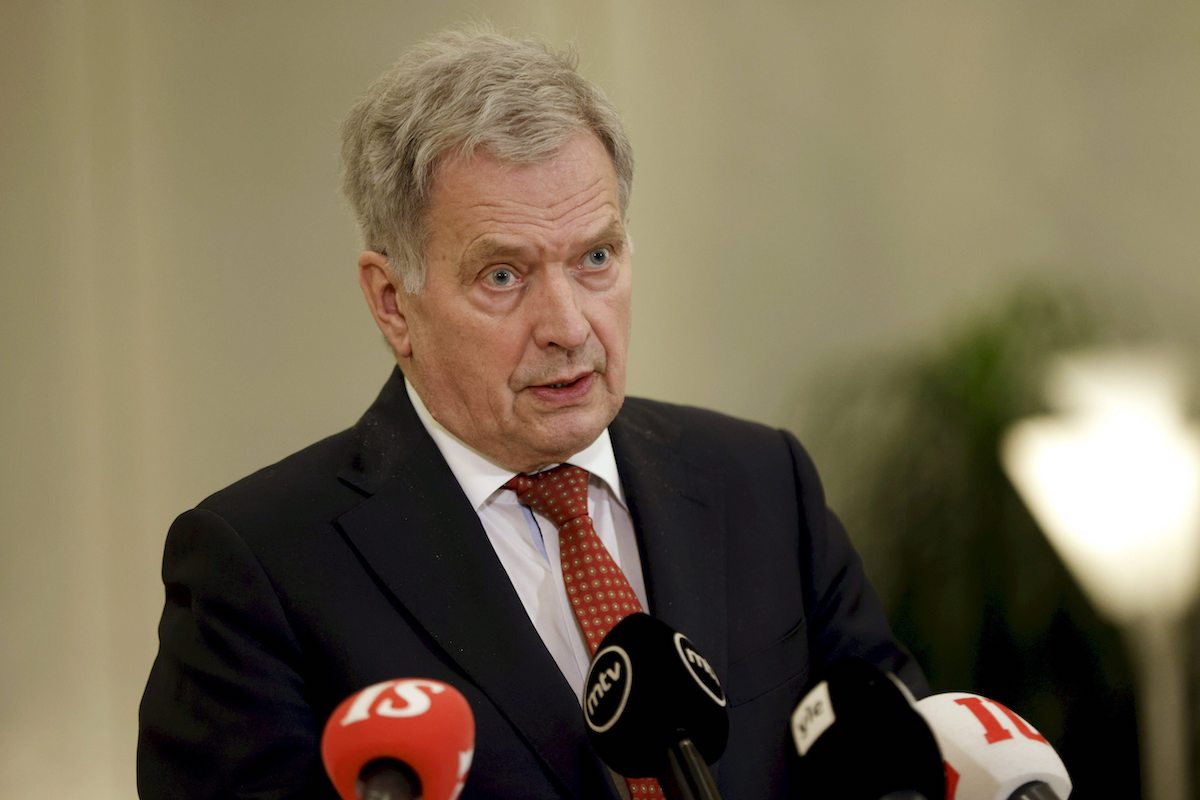 ▲芬蘭總統尼尼斯托接受美媒專訪時透露，14日與俄羅斯總統蒲亭通電，親自告知芬蘭決定加入北約，蒲亭當下反應十分冷靜，讓他非常驚訝。資料照。（圖／美聯社／達志影像）