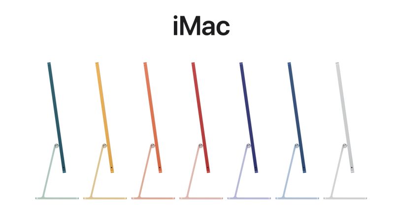▲傳聞在2022年第一場蘋果發表會，iMac會有更強大效能的產品推出。（圖／翻攝蘋果官網）