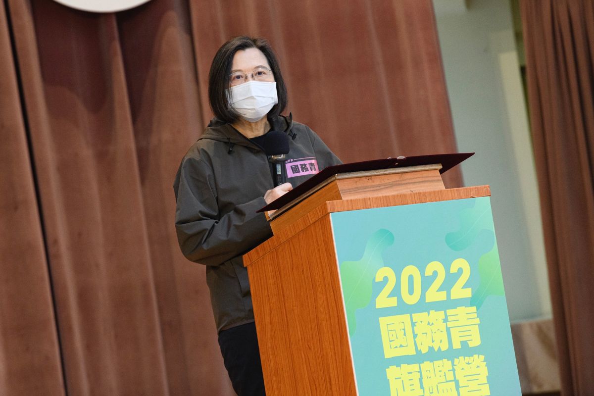 歡迎年輕人入民進黨　蔡英文期許改變台灣社會
