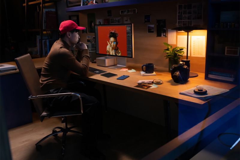 ▲Mac Studio 和 Studio Display 打造夢想工作室的能力。(圖/Apple提供)