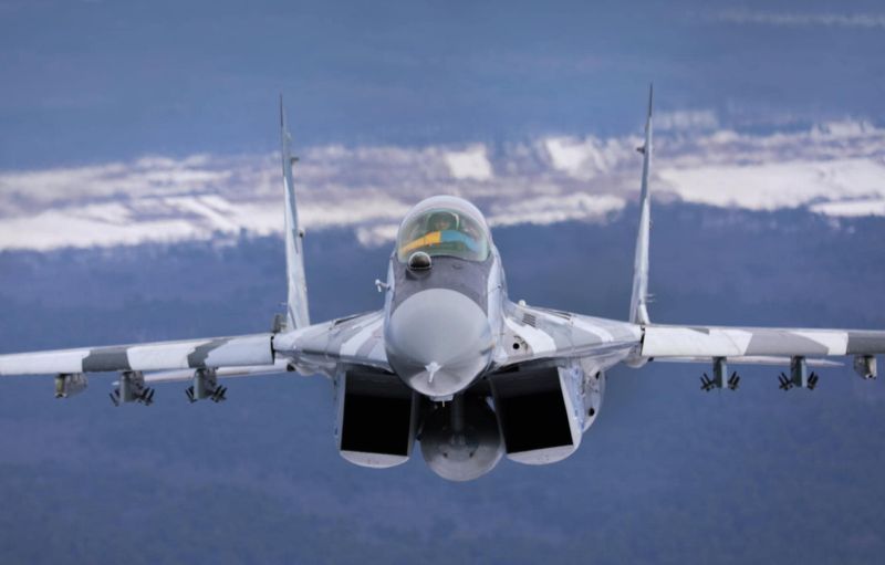 ▲烏克蘭MiG-29戰機。（圖／烏克蘭國防部）