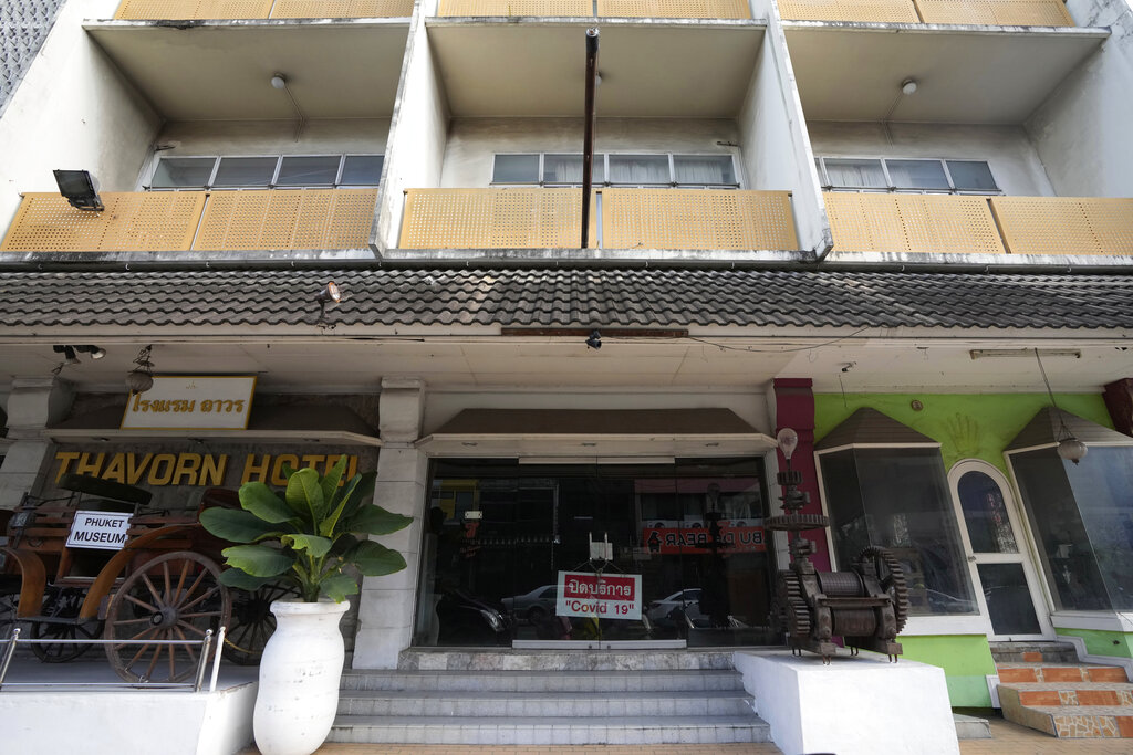 ▲儘管泰國放寬入境規定，但國際旅客尚未回流，飯店業經營仍然慘淡。（圖／美聯社／達志影像）