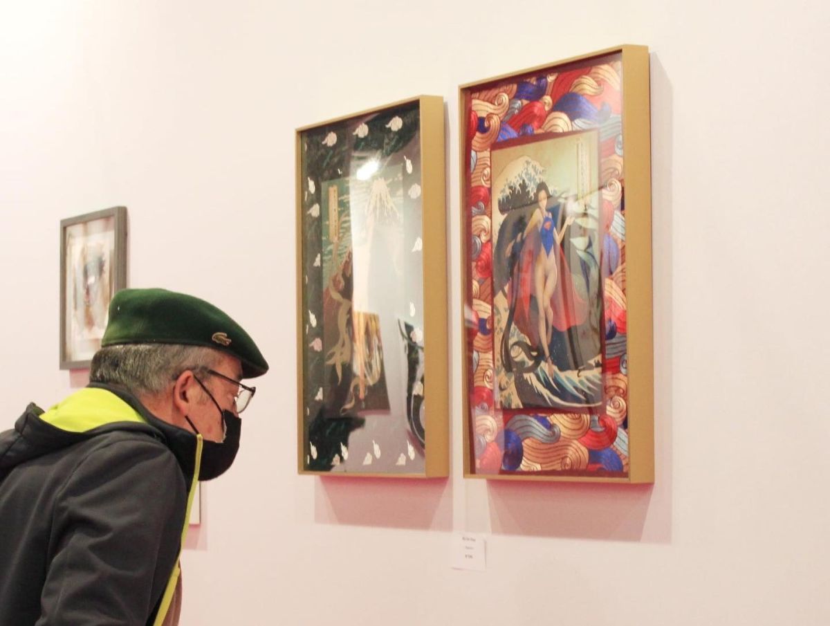 ▲台灣藝術家翻轉超級英雄融合東方元素受肯定。（圖／翻攝畫面）